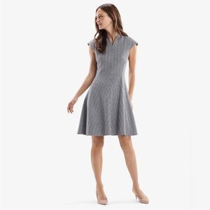 MM Lafleur The Ruth Dress in Zip Jacquard Print NWT Size 16